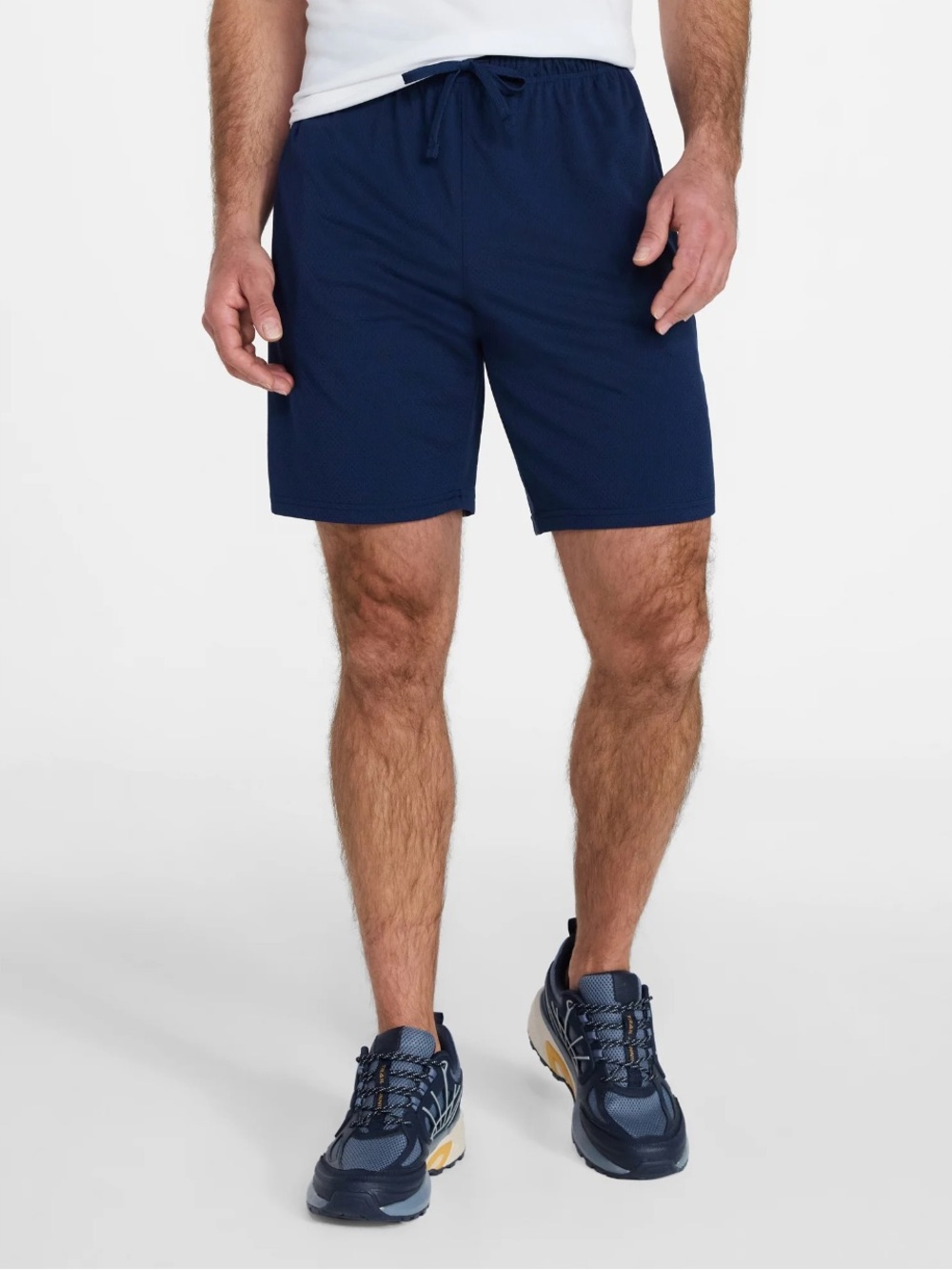 Athletic Works Men's Active Mesh Shorts Blue Cove MEDIUM (32-34)
